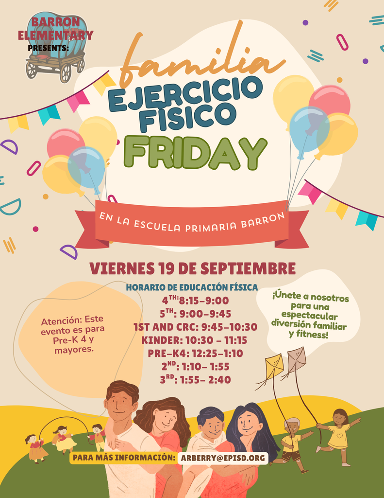 Barron Elementary: Family Fitness Friday