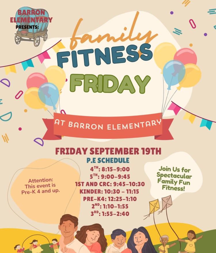 Family Fitness Flyer PE Times