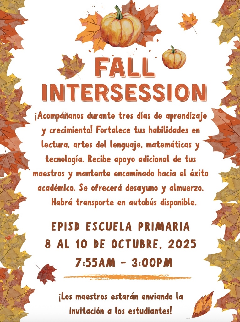 Flyuer Fall Intersession ( Spanish) 