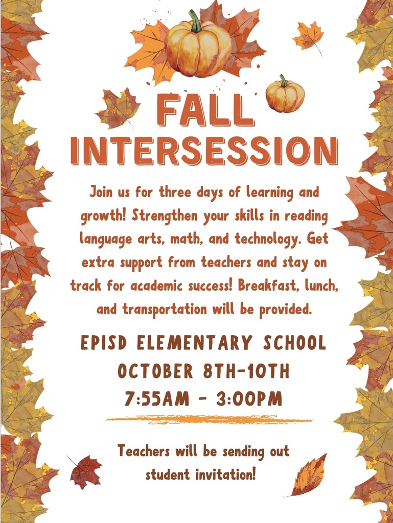 Flyer Fall  Intersession (English)