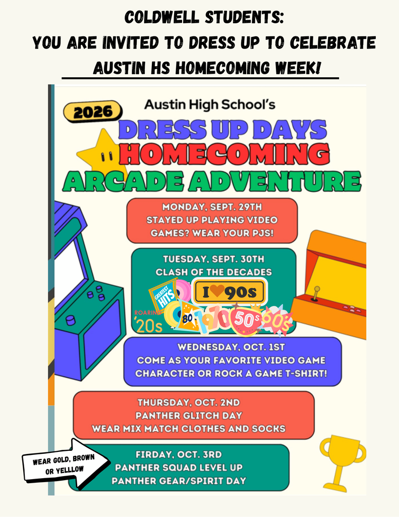 Homecoming Week Dress up 