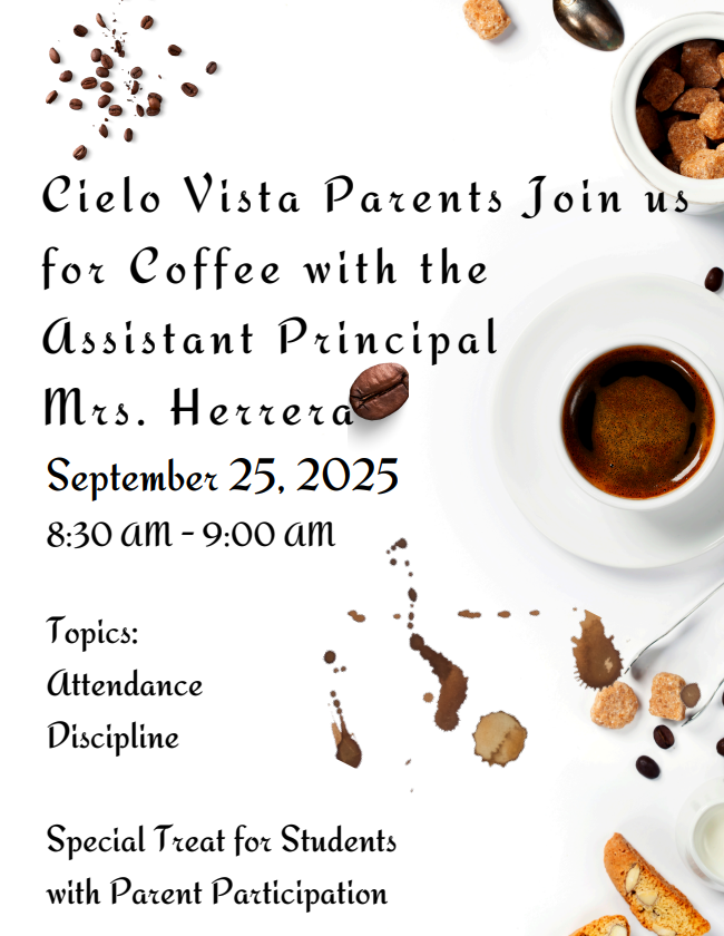 coffee with the principal