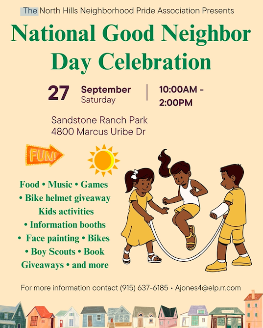 Good Neighbor Day Flyer