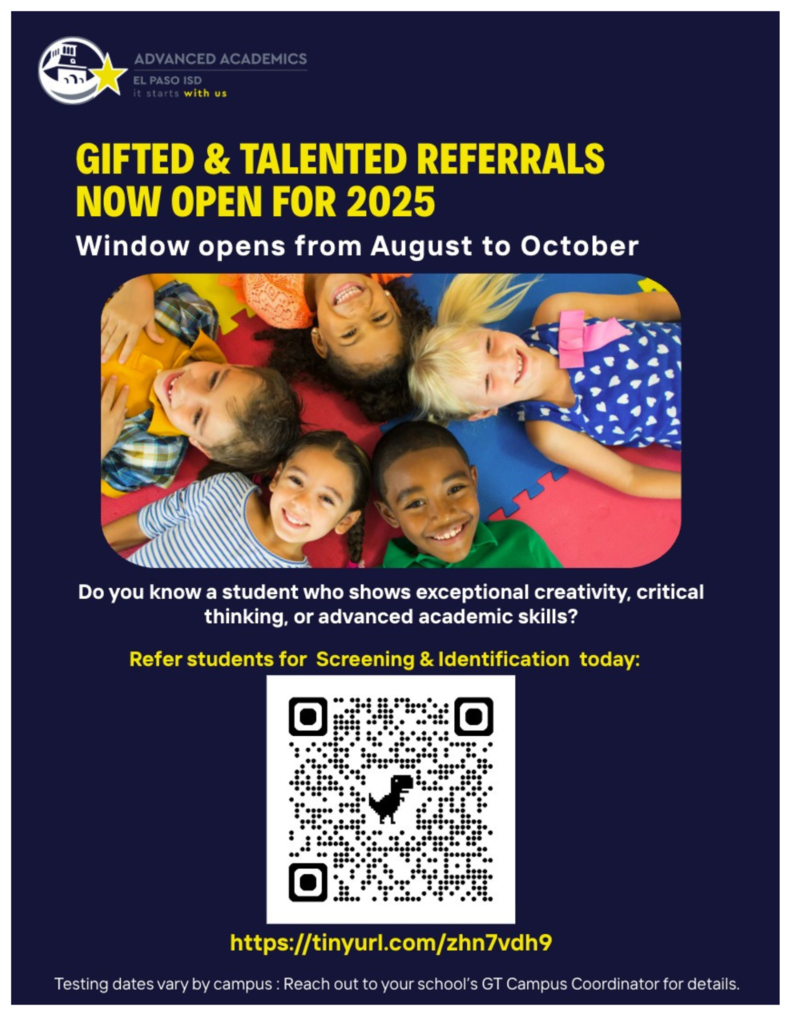 GIFTED AND TALENTED