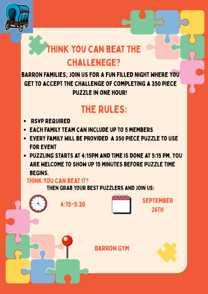 Barron Elementary:  Puzzle Night Challenge