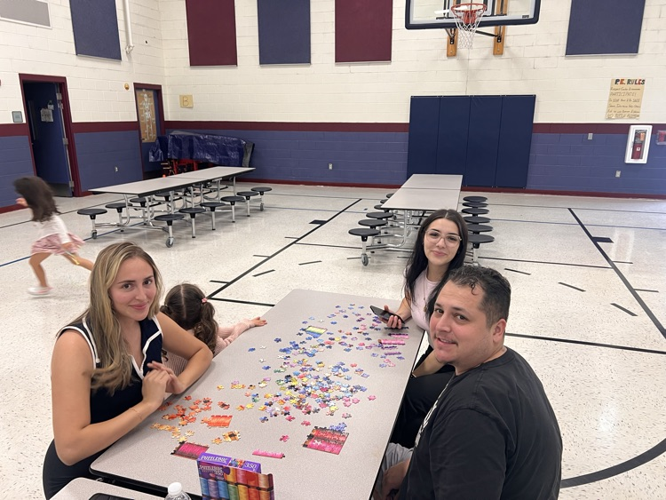 family puzzle night 