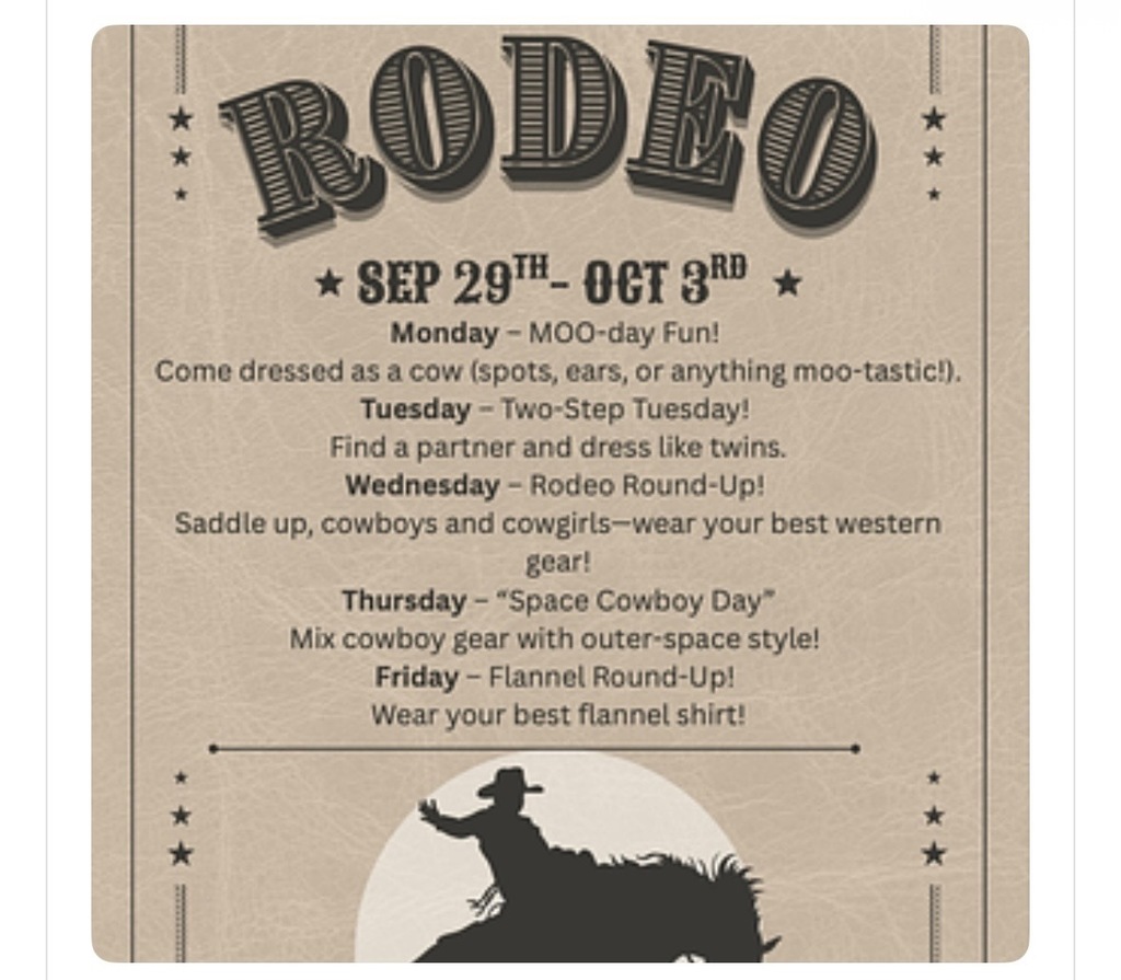 Homecoming Week Dress Up for Students 