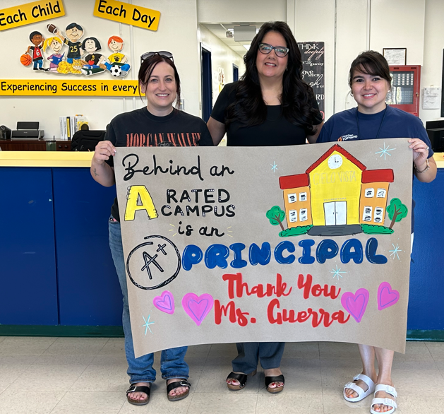 Ms. Guerra and PTA Representatives 