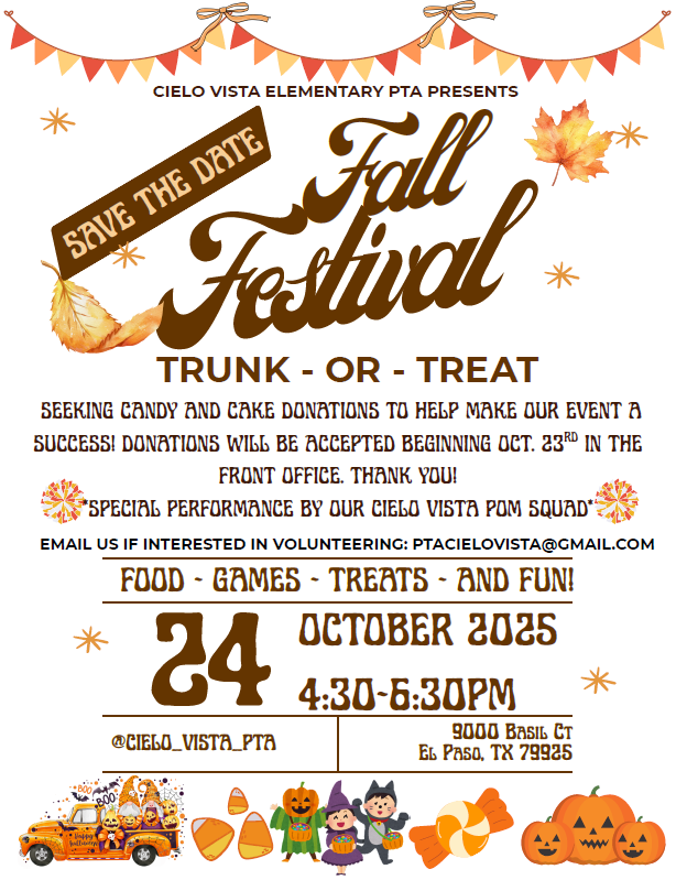 fall festival flyer