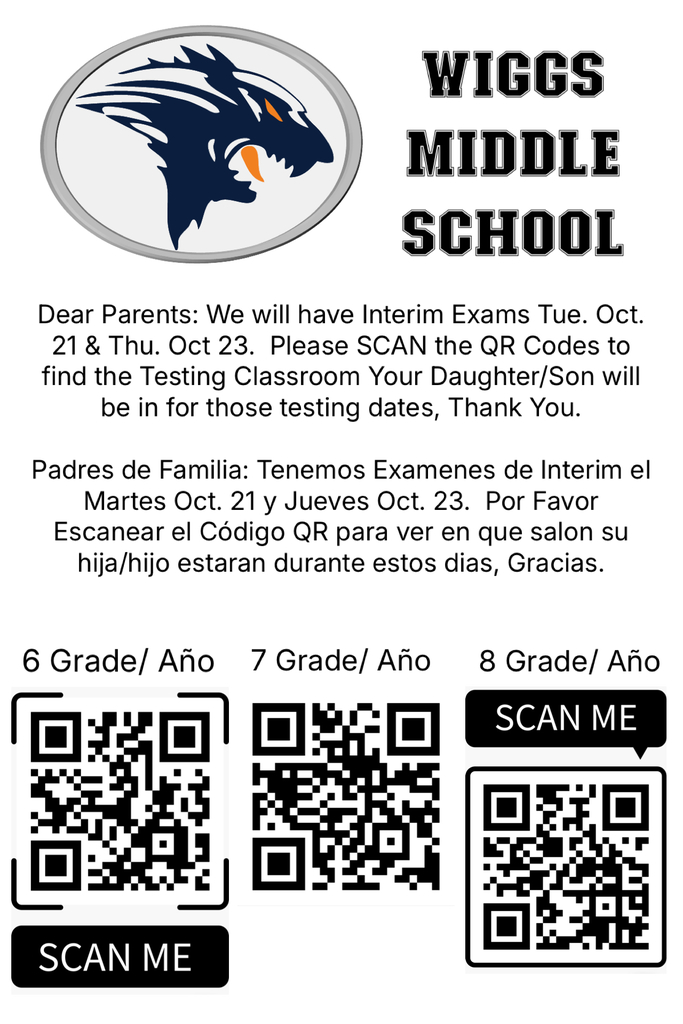 Interim Exams QR Code