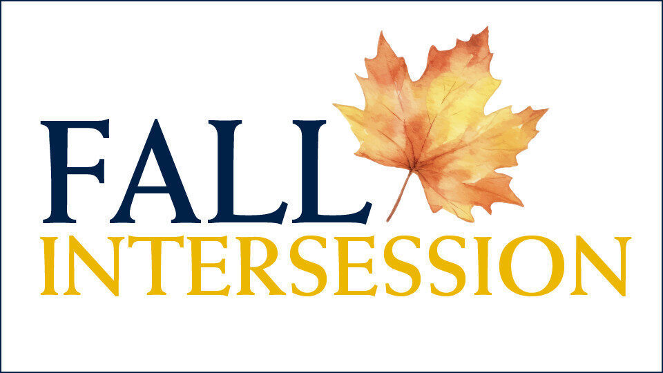 Fall Intersession Flyer