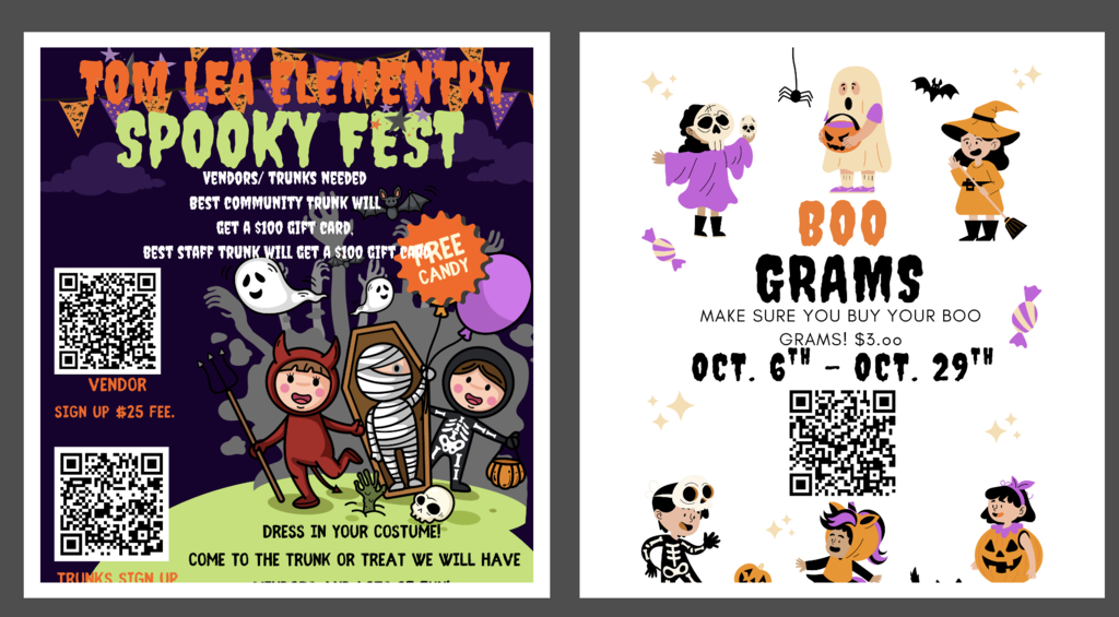 Spooky Fest and Boo Grams