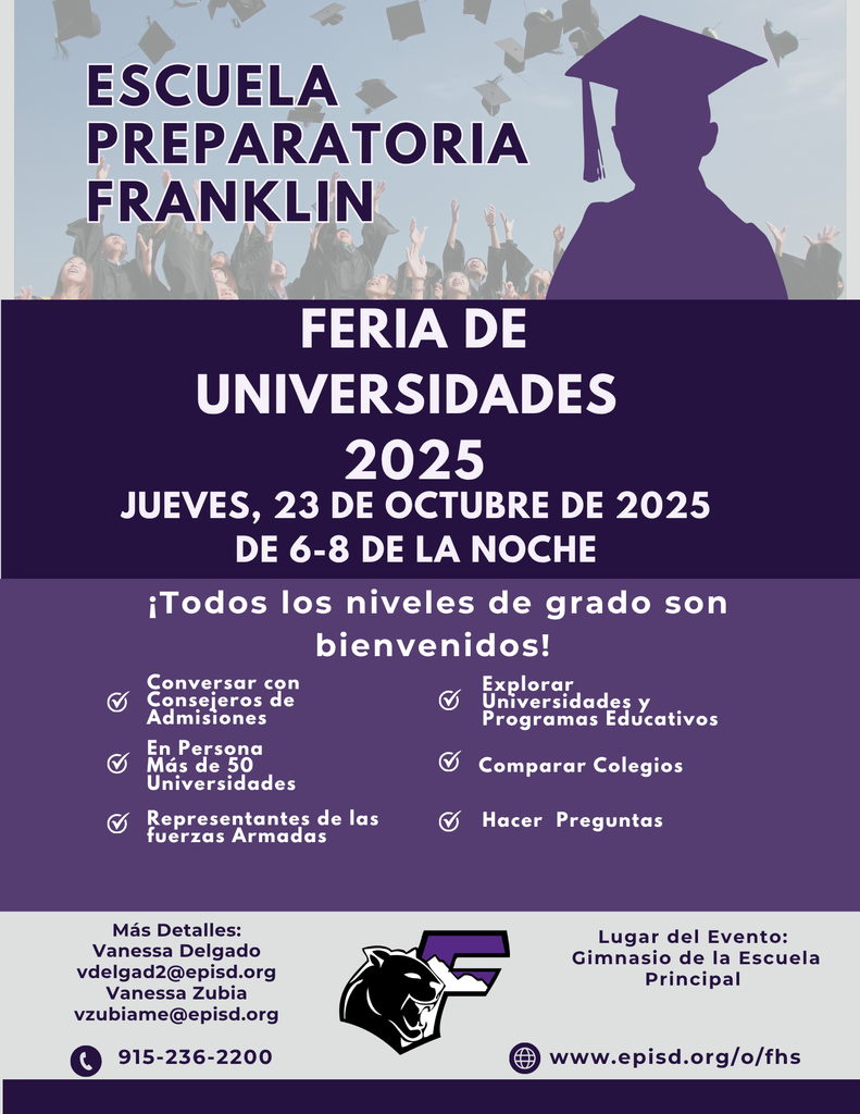 College Fair Flyer in Spanish