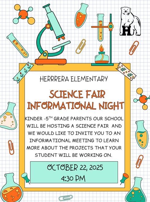 Science Fair Flyer English 