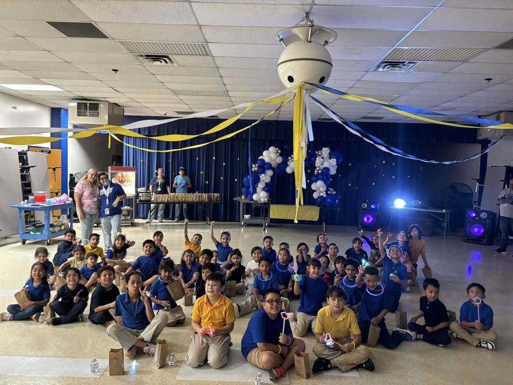 Group photo of Hawkins students invited to AttenDANCE celebration