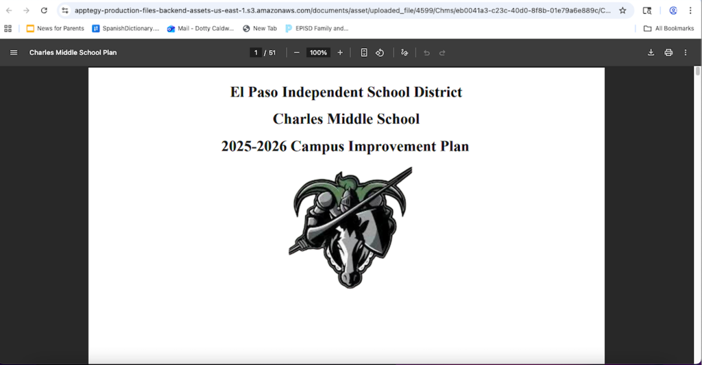 H.E. Charles 25-26 CIT Plan