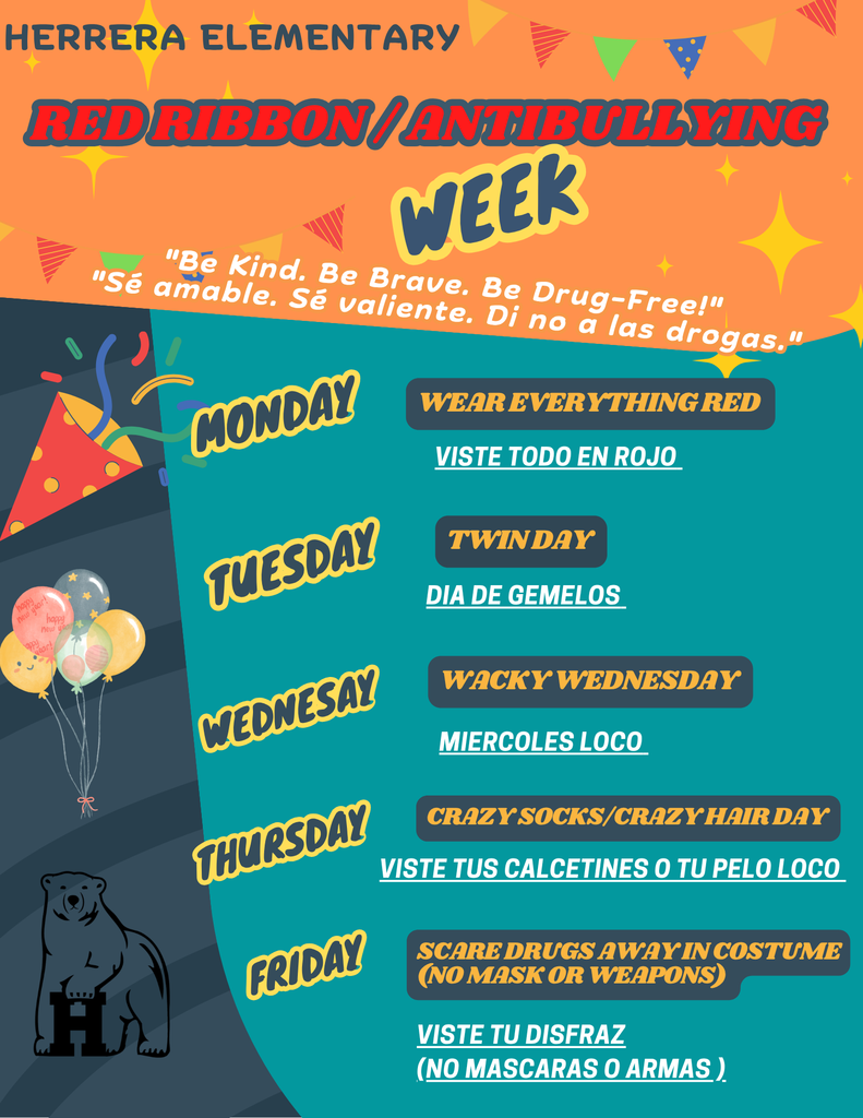Red Ribbon Week flyer