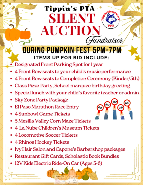 Silent Action Information at Pumpkin Fest