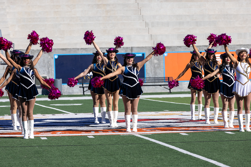 Coronado Drill Team performing