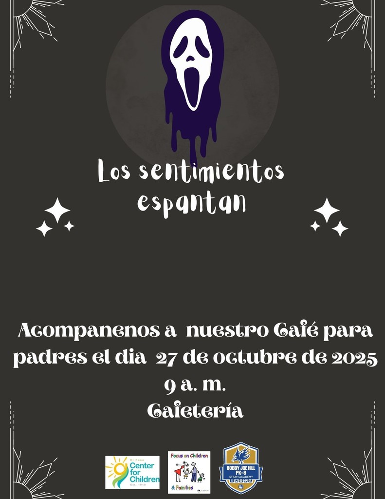Acompanenos a nuestro cafe para pardres el dia 27 octubre de 2025 9am cafeteria
