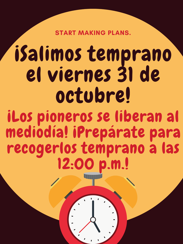 Friday Early Release