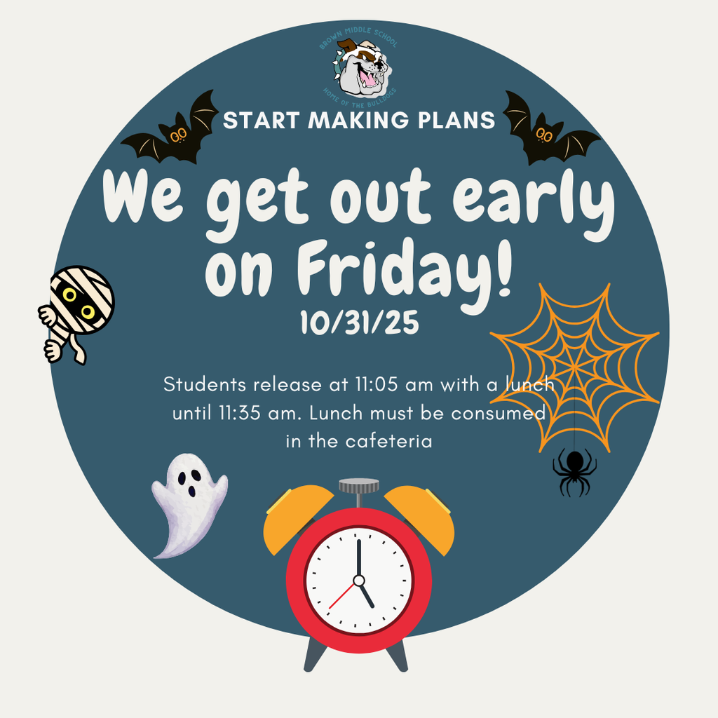 Early Release Friday 10.31.25 at 11:05 am