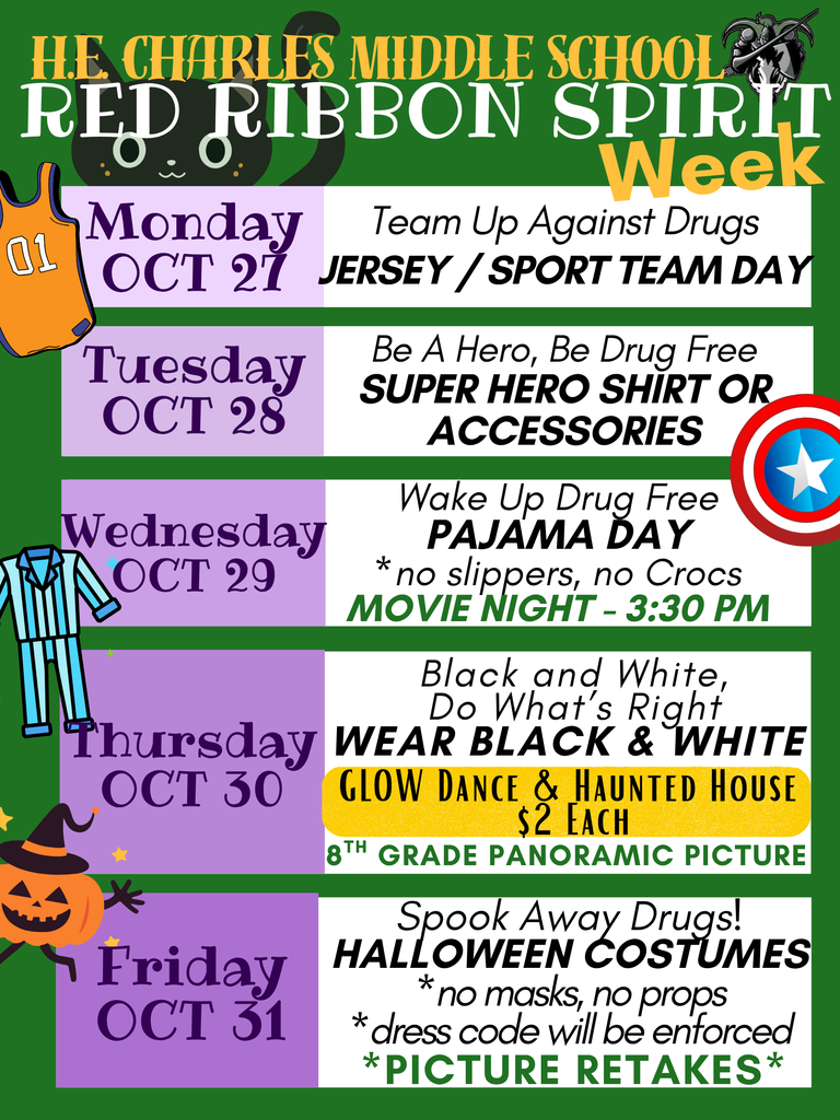 Red Ribbon Spirit Week