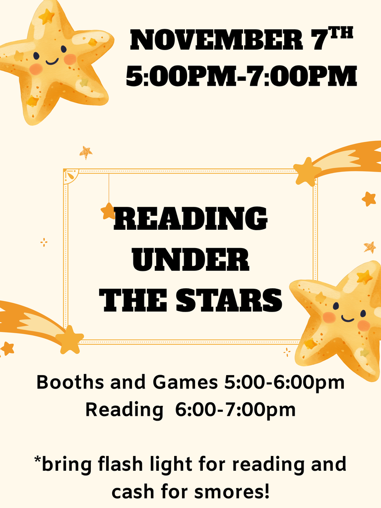 Barron Elementary: Reading under the stars