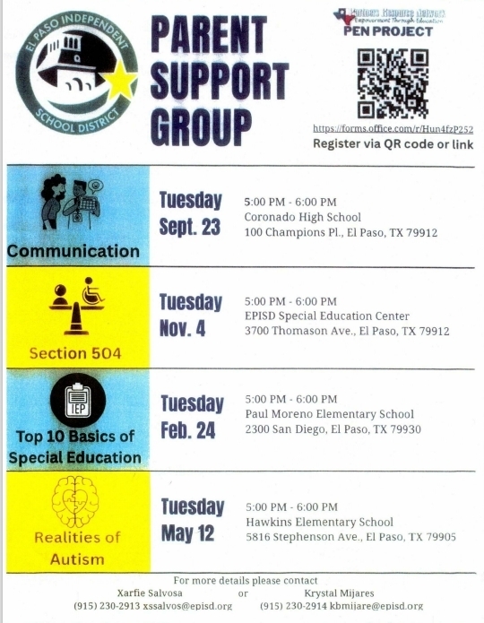 Parent Support Groups