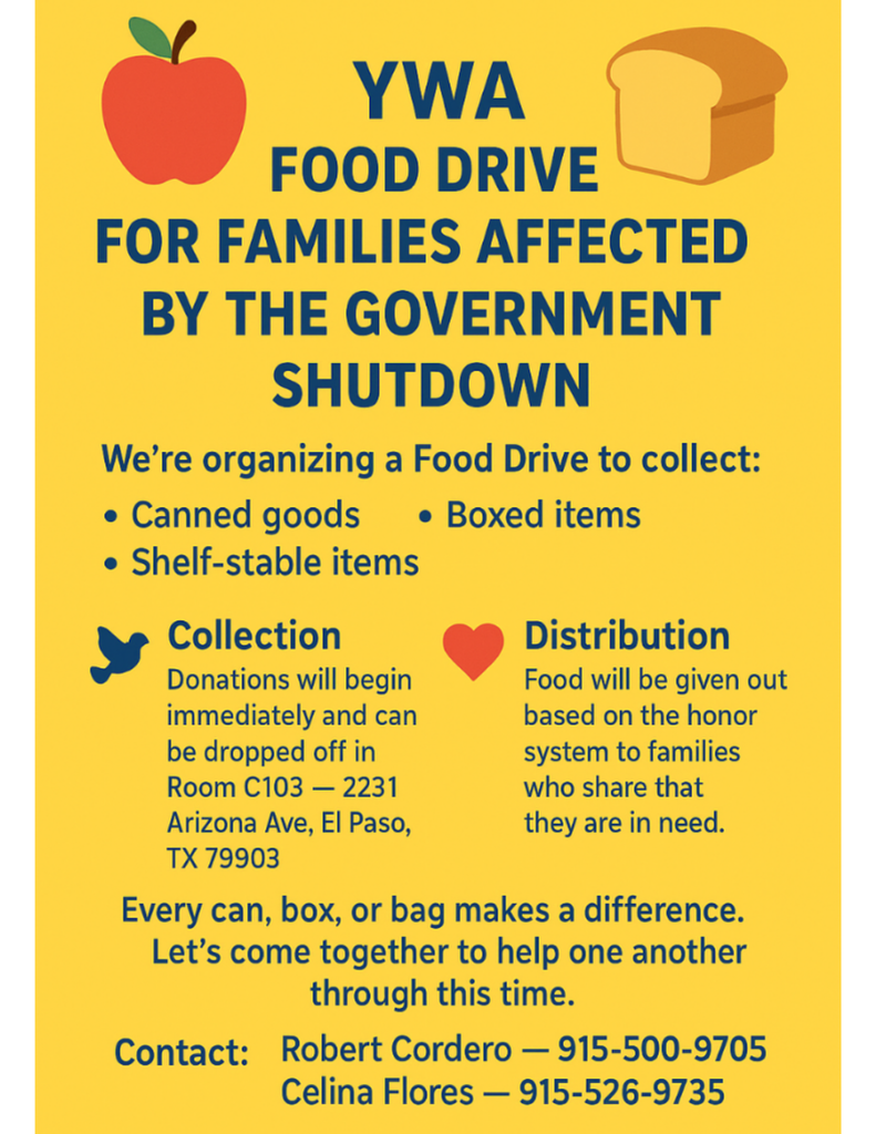 food drive.
