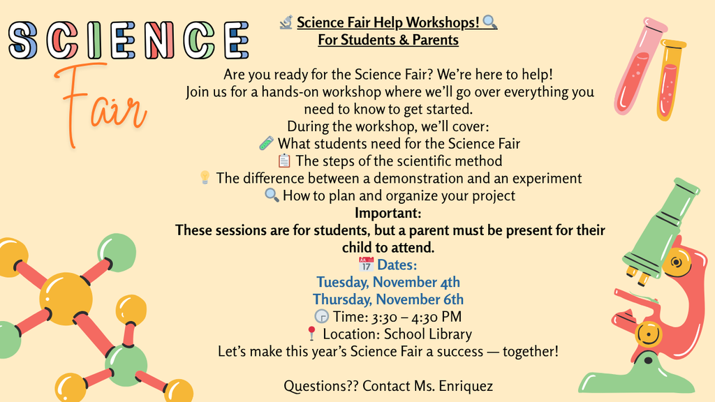 Science Fair Workshop