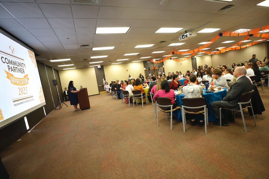 Crowd shot at UTEP's Community Partner event