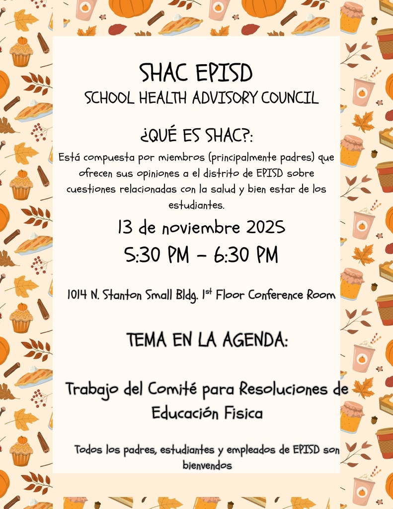 SHAC Meeting November