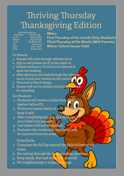 Thriving Thursday Flyer