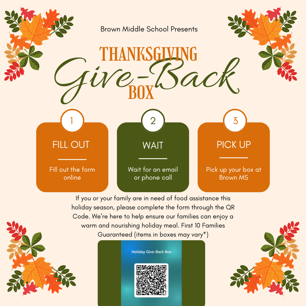 Thanksgiving Give Back Box