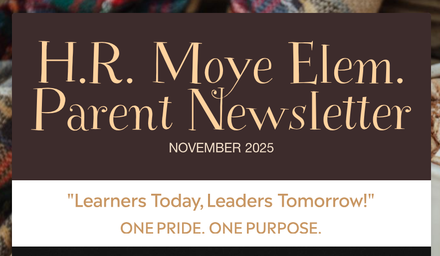 November Newsletter – All Things Moye! 💛🦁