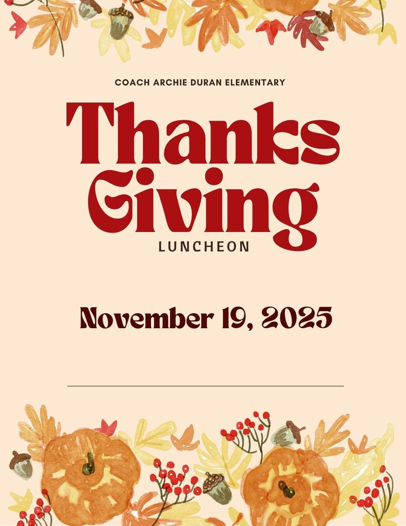 Thanksgiving luncheon 