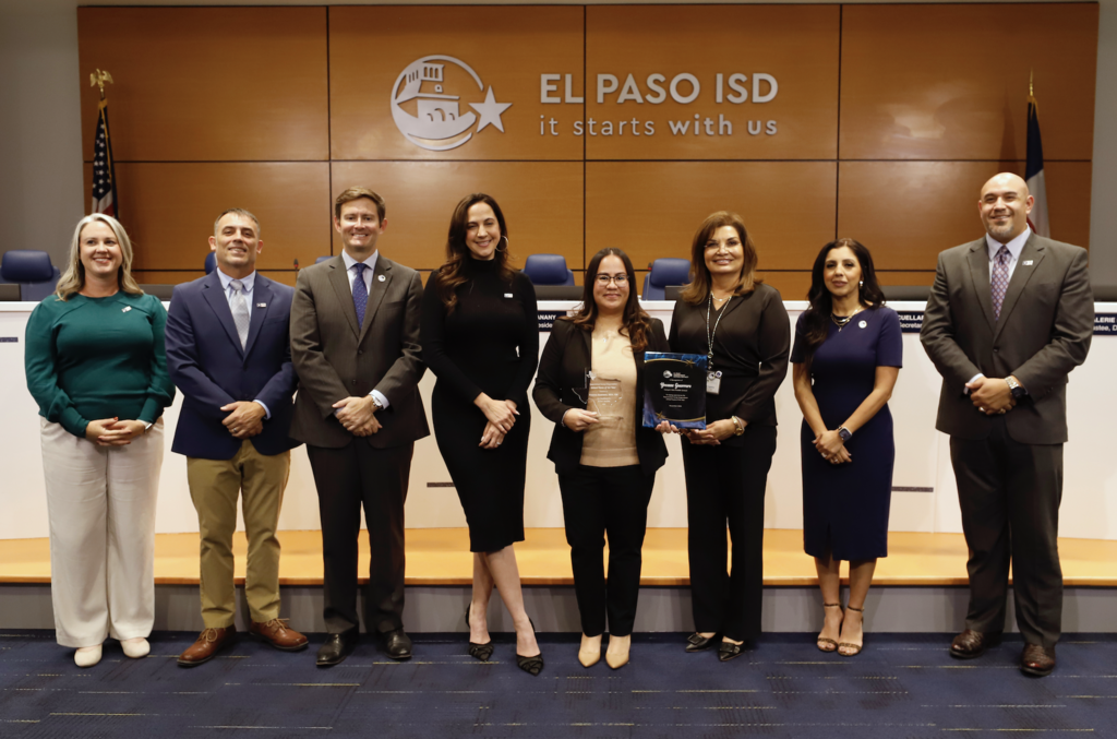 El Paso ISD Board of Trustees and Interim Superintendent Martha Aguirre were thrilled to recognize one of our own school nurses for earning top statewide honors.🌟 Congratulations to Yvonne Guerrero from Canyon Hills Middle School on being named the 2025 Texas School Nurse of the Year by the Texas School Nurse Organization. 🎊 We are incredibly proud of you!👏❤️