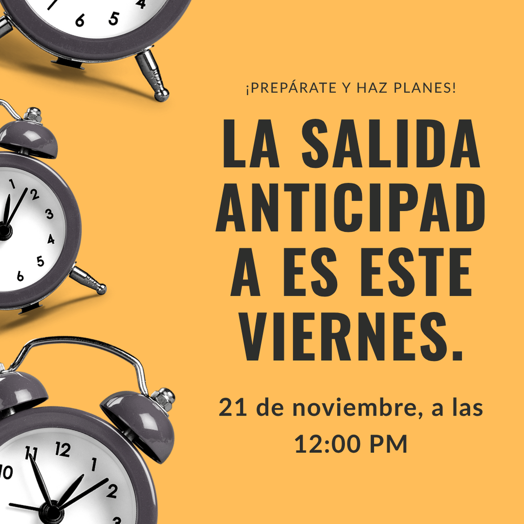 Friday Early Release