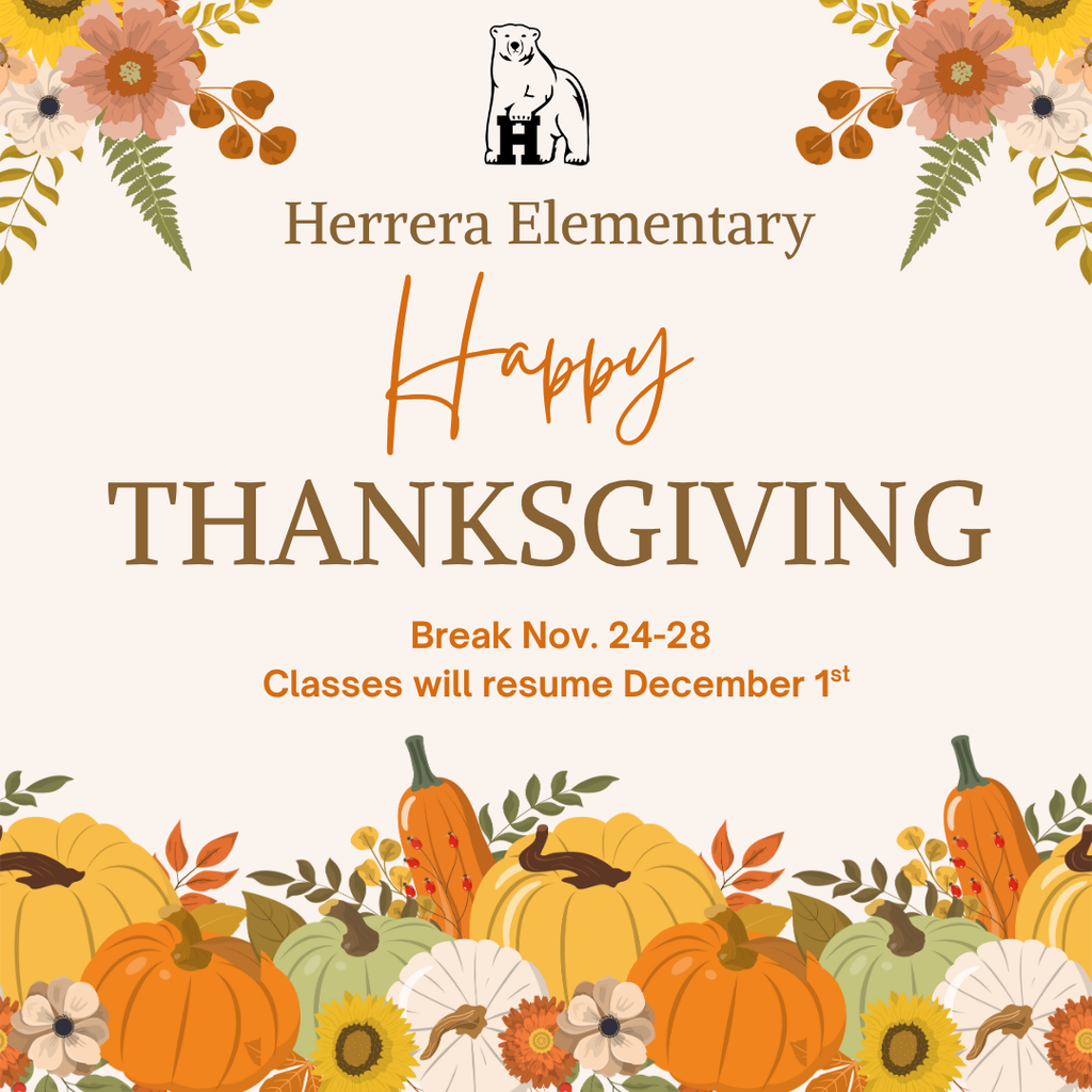 Thanksgiving Break Flyer