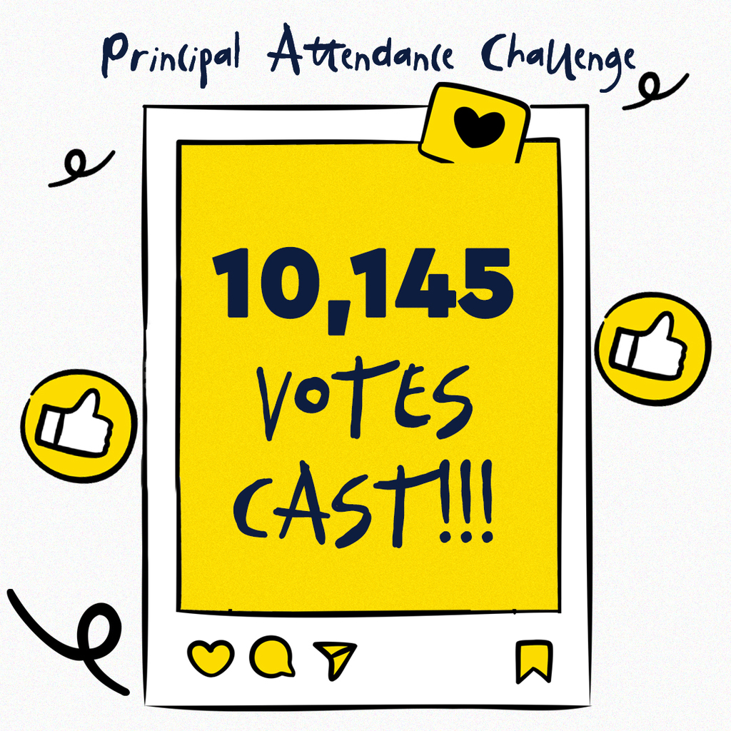 Principal Attendance Challenge 10,145 votes cast!!!