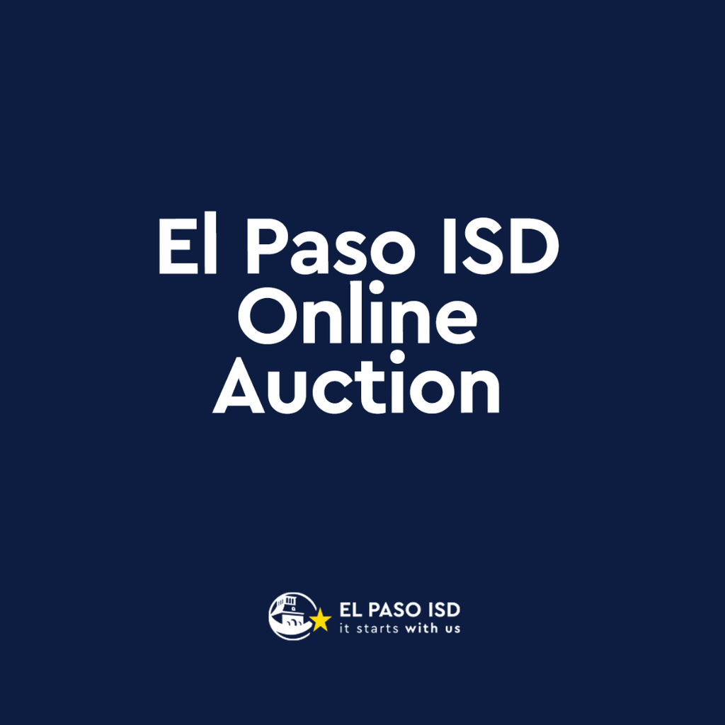 El Paso ISD Online Auction