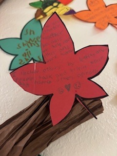 MEANIFULL MESSAGE LEAF