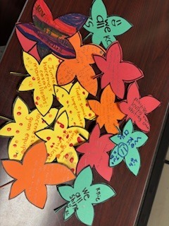 MEANINFUL MESSAGES ON LEAFS