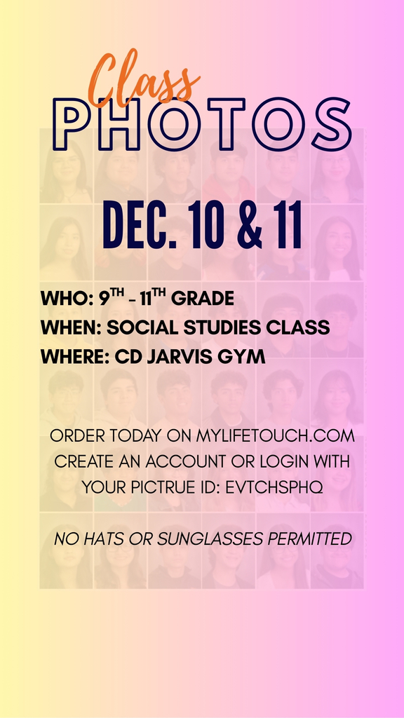 Class Photos Dec. 10 & 11