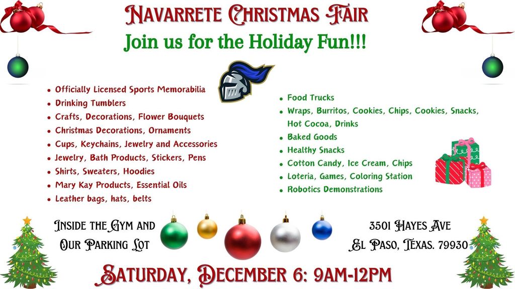 Navarrete Christmas Fair