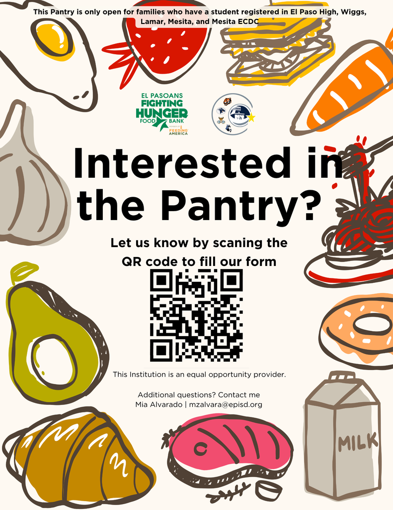 Interested in the food pantry?