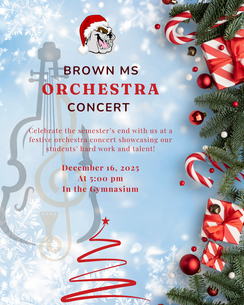 Orchestra Concert December 16, 2025 @ 5:00 pm