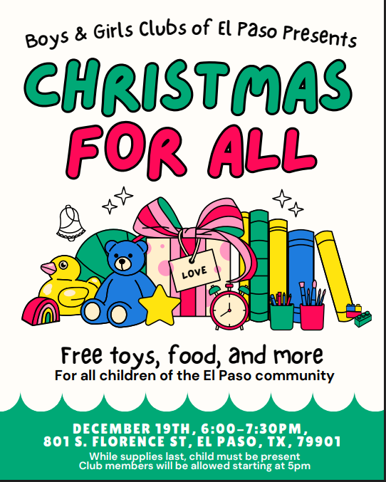 Boys and Girls Club flyer