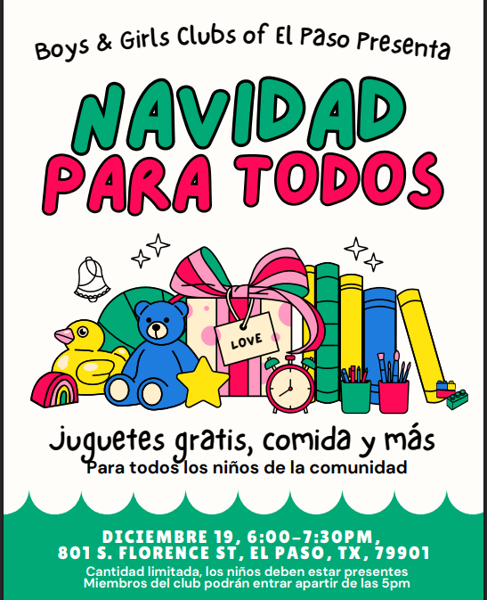 Boys and Girls Club flyer